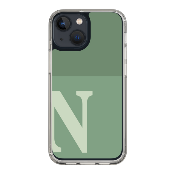 Slim Protection Case［ Original - initial two tone - N green ］