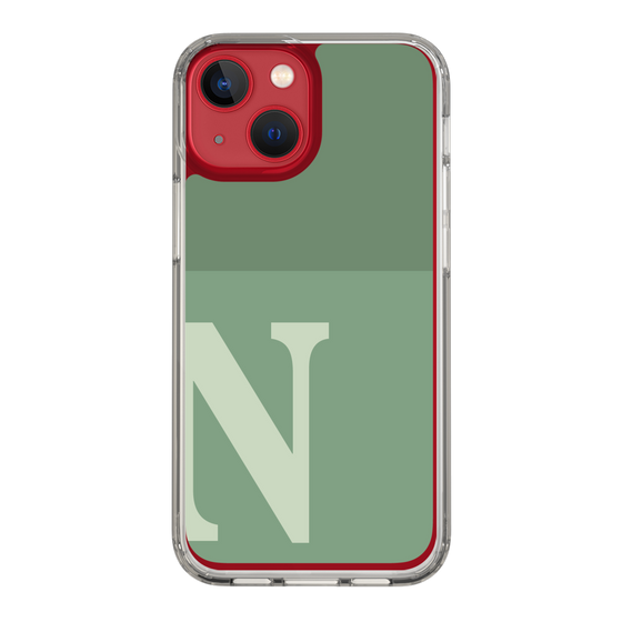 Slim Protection Case［ Original - initial two tone - N green ］