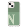 Slim Protection Case［ Original - initial two tone - N green ］
