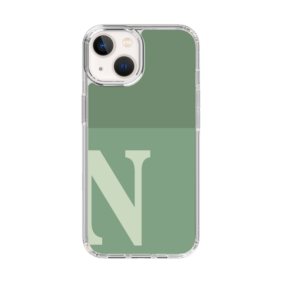 Slim Protection Case［ Original - initial two tone - N green ］