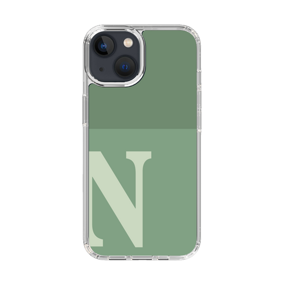 Slim Protection Case［ Original - initial two tone - N green ］