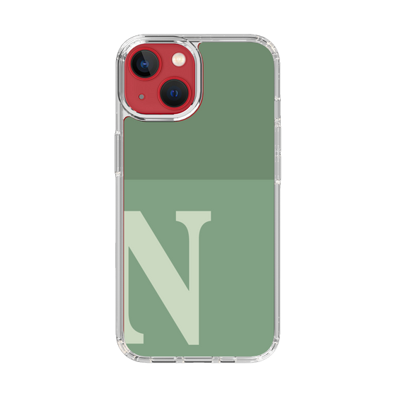 Slim Protection Case［ Original - initial two tone - N green ］