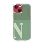 Slim Protection Case［ Original - initial two tone - N green ］