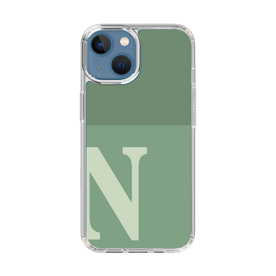 Slim Protection Case［ Original - initial two tone - N green ］