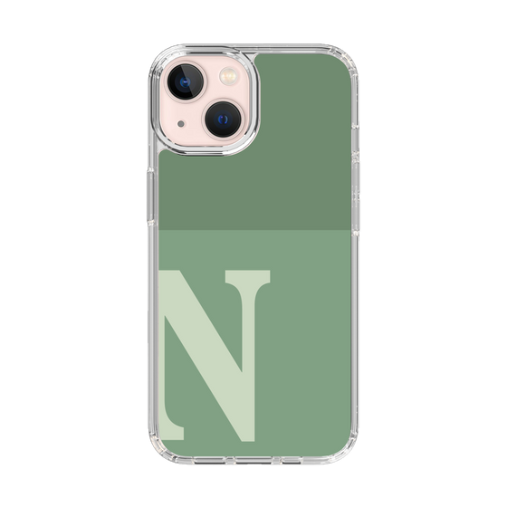 Slim Protection Case［ Original - initial two tone - N green ］