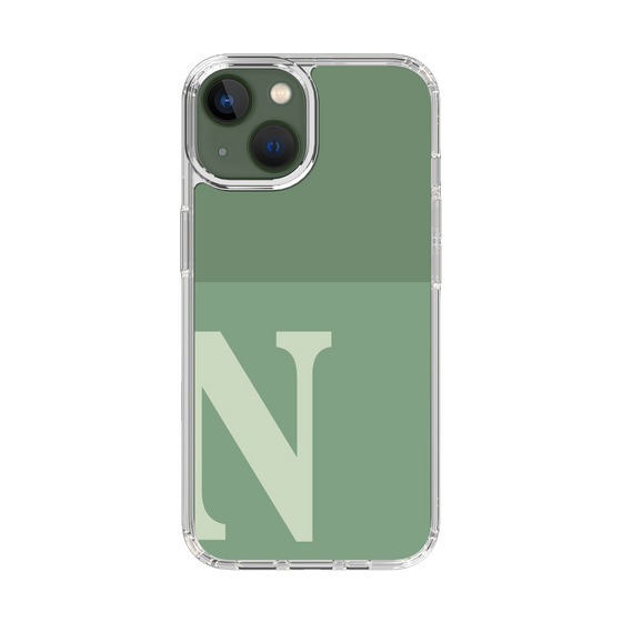 Slim Protection Case［ Original - initial two tone - N green ］