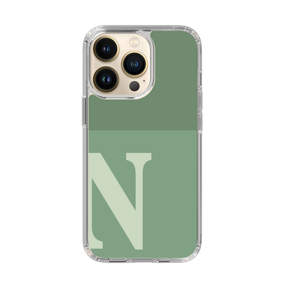 Slim Protection Case［ Original - initial two tone - N green ］