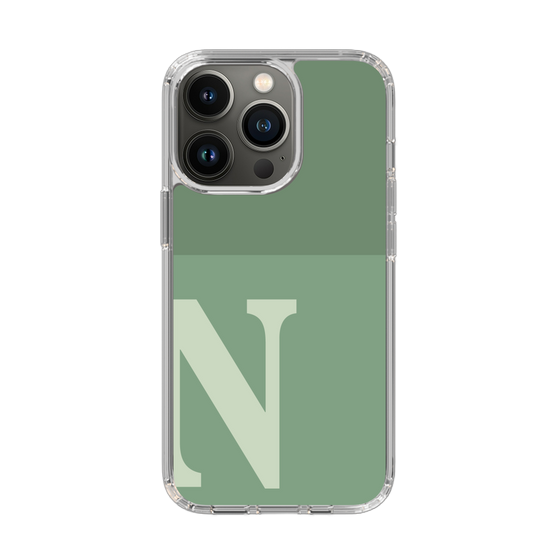 Slim Protection Case［ Original - initial two tone - N green ］