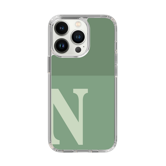 Slim Protection Case［ Original - initial two tone - N green ］