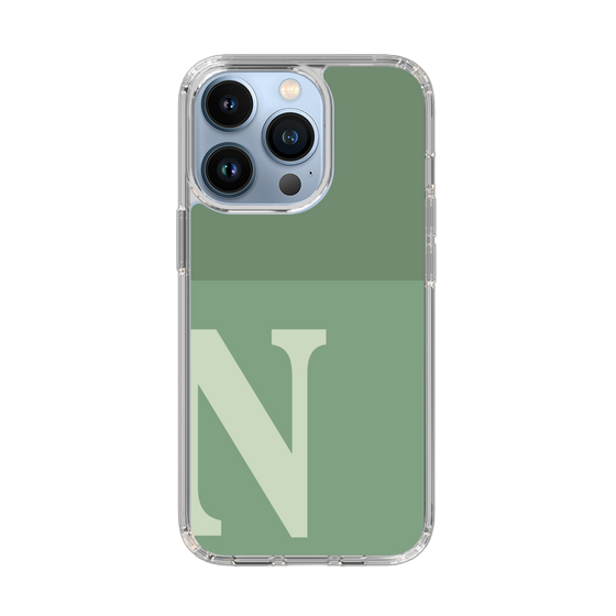 Slim Protection Case［ Original - initial two tone - N green ］