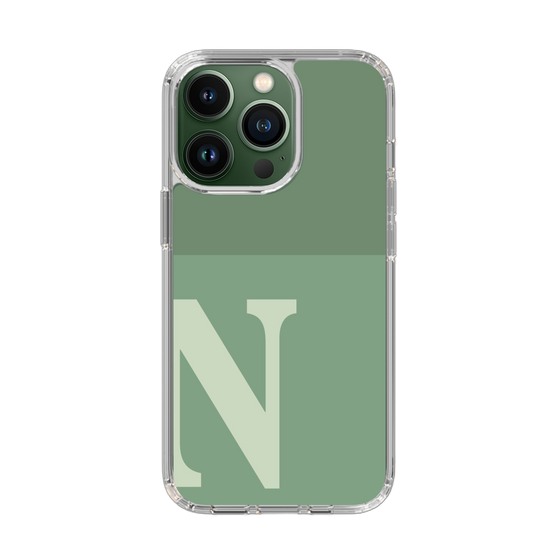 Slim Protection Case［ Original - initial two tone - N green ］