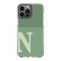 Slim Protection Case［ Original - initial two tone - N green ］