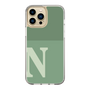 Slim Protection Case［ Original - initial two tone - N green ］