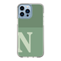 Slim Protection Case［ Original - initial two tone - N green ］