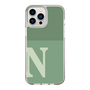Slim Protection Case［ Original - initial two tone - N green ］