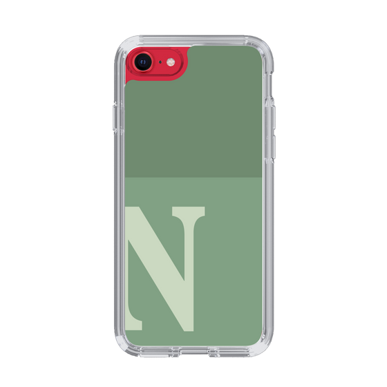 Slim Protection Case［ Original - initial two tone - N green ］