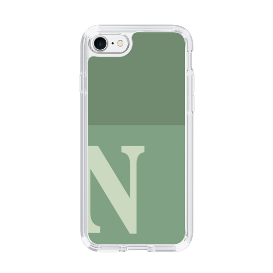 Slim Protection Case［ Original - initial two tone - N green ］