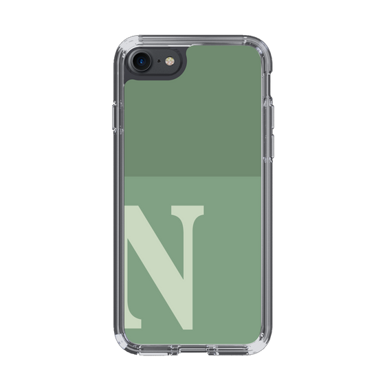 Slim Protection Case［ Original - initial two tone - N green ］