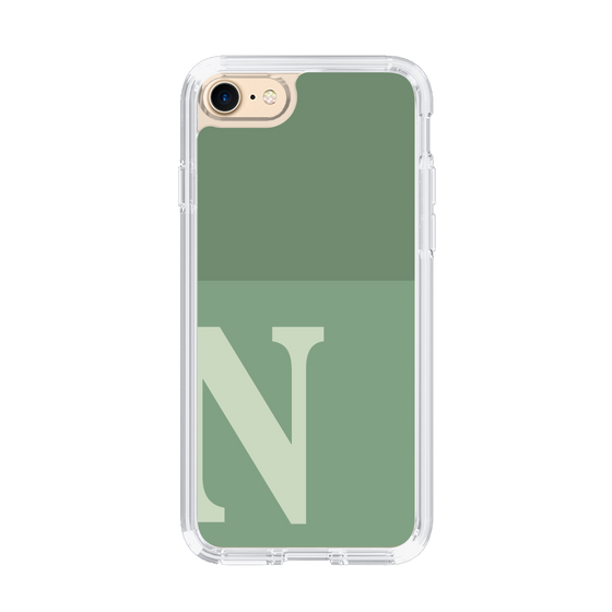Slim Protection Case［ Original - initial two tone - N green ］