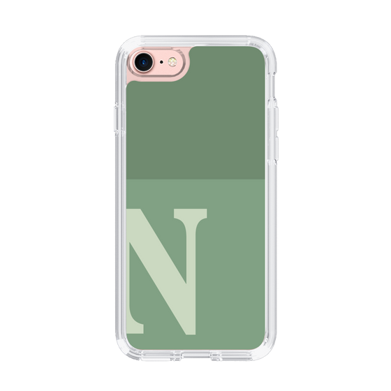 Slim Protection Case［ Original - initial two tone - N green ］