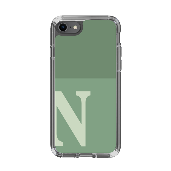 Slim Protection Case［ Original - initial two tone - N green ］