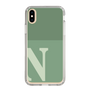Slim Protection Case［ Original - initial two tone - N green ］