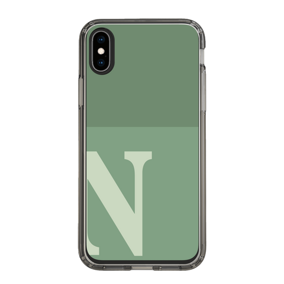 Slim Protection Case［ Original - initial two tone - N green ］