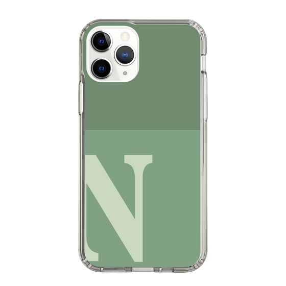 Slim Protection Case［ Original - initial two tone - N green ］