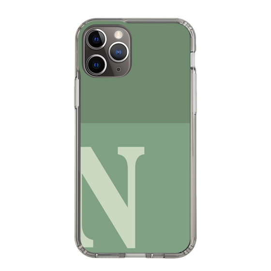 Slim Protection Case［ Original - initial two tone - N green ］