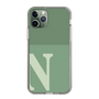 Slim Protection Case［ Original - initial two tone - N green ］