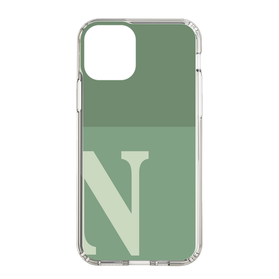 Slim Protection Case［ Original - initial two tone - N green ］