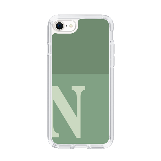Slim Protection Case［ Original - initial two tone - N green ］
