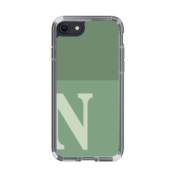 Slim Protection Case［ Original - initial two tone - N green ］