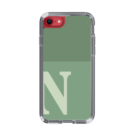 Slim Protection Case［ Original - initial two tone - N green ］