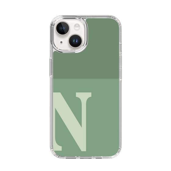 Slim Protection Case［ Original - initial two tone - N green ］