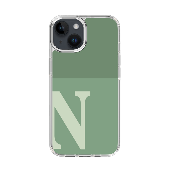 Slim Protection Case［ Original - initial two tone - N green ］