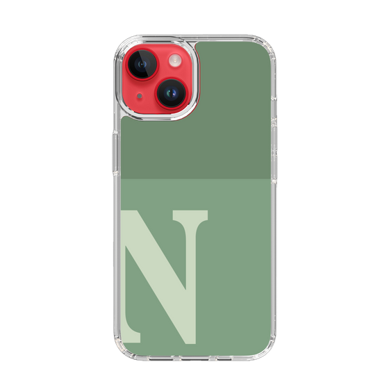 Slim Protection Case［ Original - initial two tone - N green ］