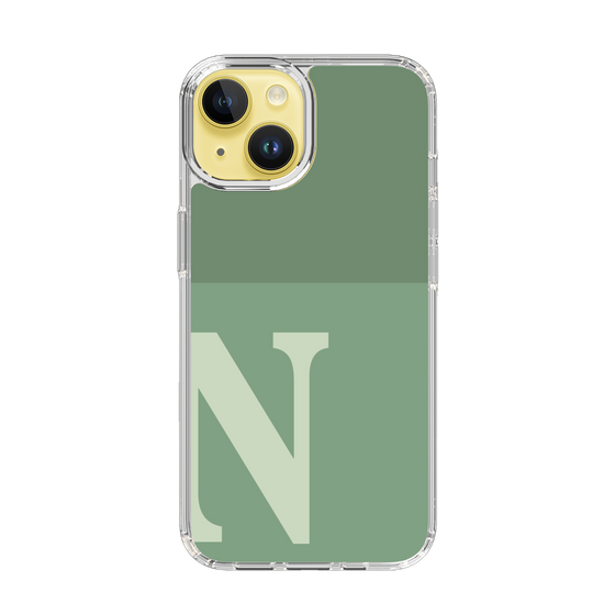 Slim Protection Case［ Original - initial two tone - N green ］