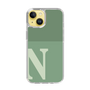 Slim Protection Case［ Original - initial two tone - N green ］