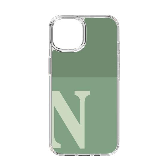 Slim Protection Case［ Original - initial two tone - N green ］