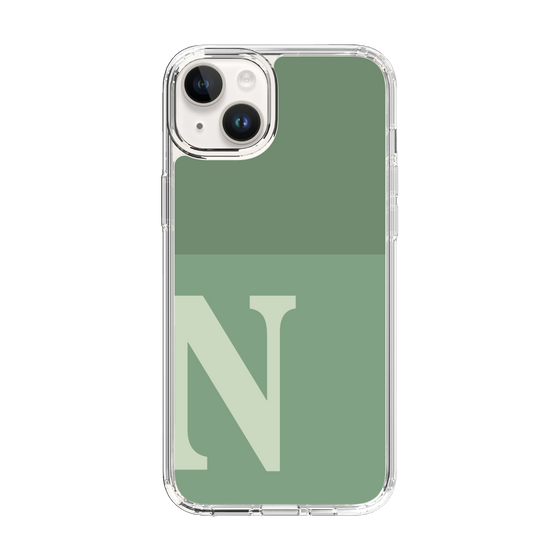 Slim Protection Case［ Original - initial two tone - N green ］
