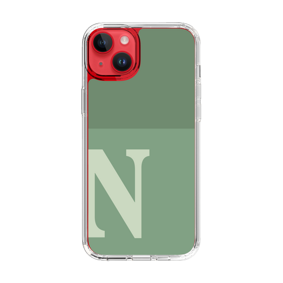 Slim Protection Case［ Original - initial two tone - N green ］
