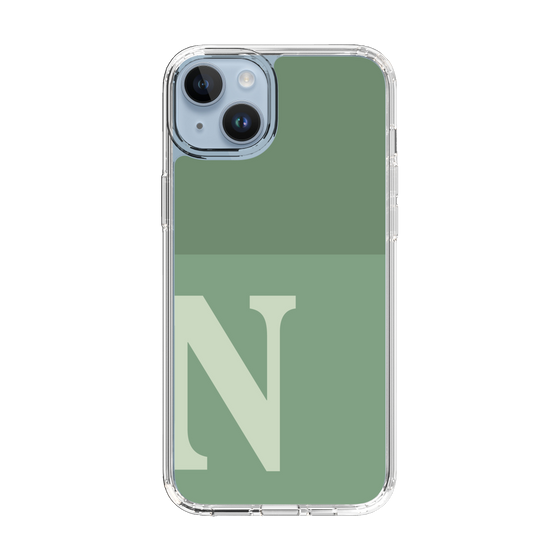 Slim Protection Case［ Original - initial two tone - N green ］