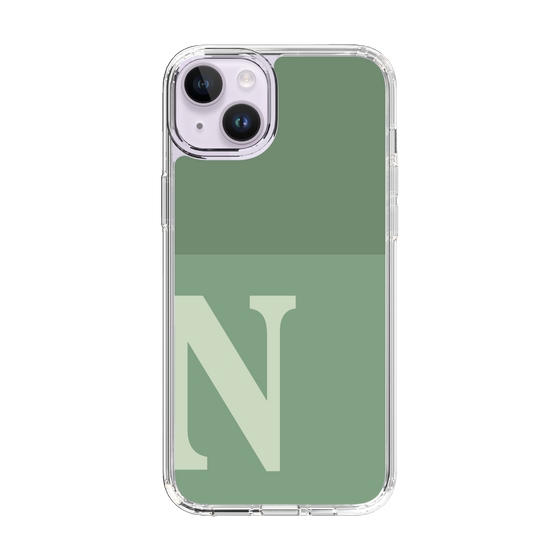 Slim Protection Case［ Original - initial two tone - N green ］
