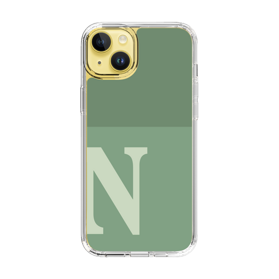 Slim Protection Case［ Original - initial two tone - N green ］