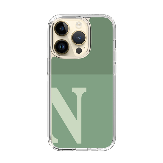Slim Protection Case［ Original - initial two tone - N green ］
