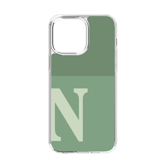Slim Protection Case［ Original - initial two tone - N green ］