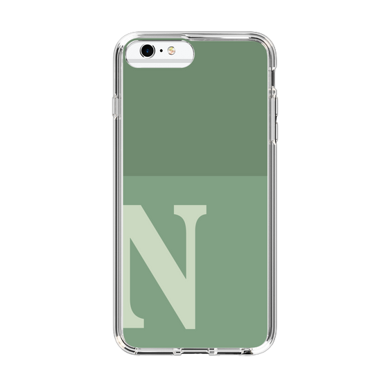 Slim Protection Case［ Original - initial two tone - N green ］