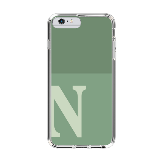 Slim Protection Case［ Original - initial two tone - N green ］