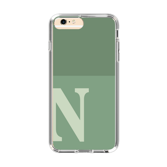 Slim Protection Case［ Original - initial two tone - N green ］